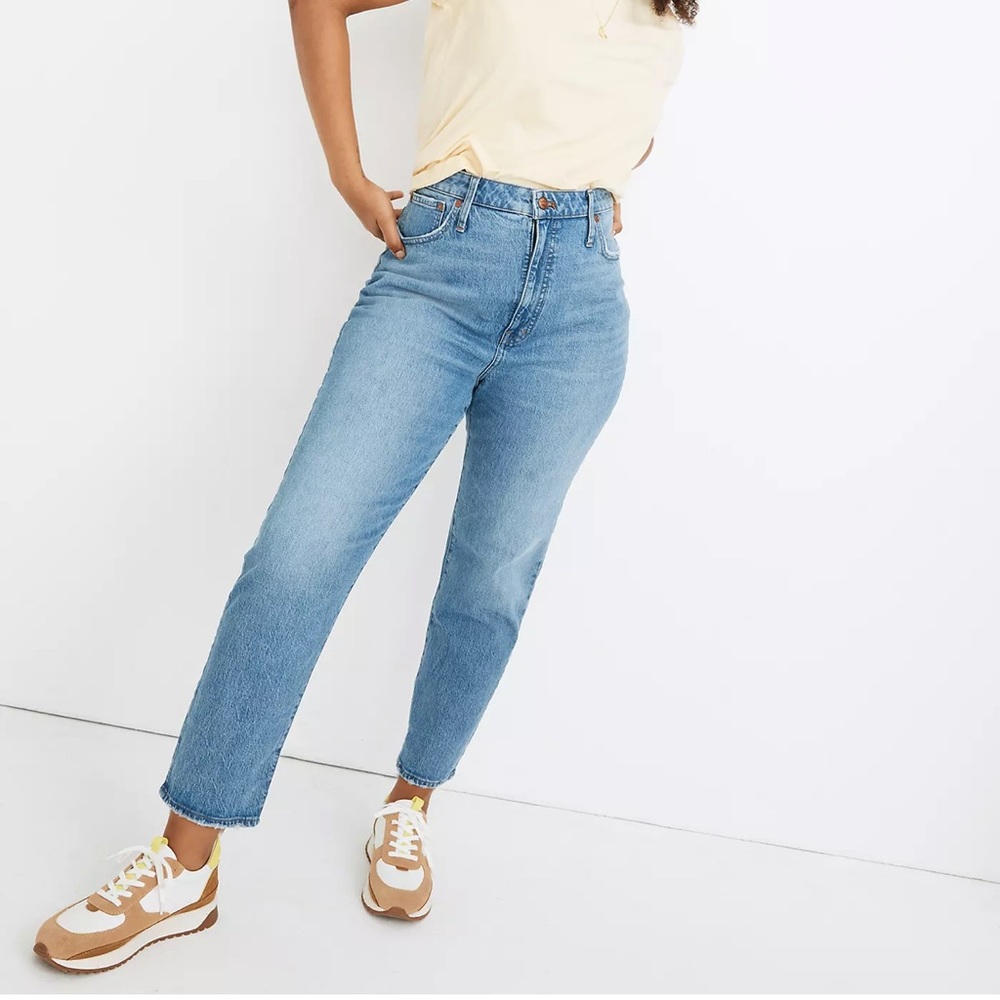 madewell classic straight jean